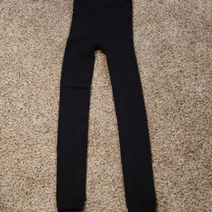 Fleece lined leggings, size l/xl